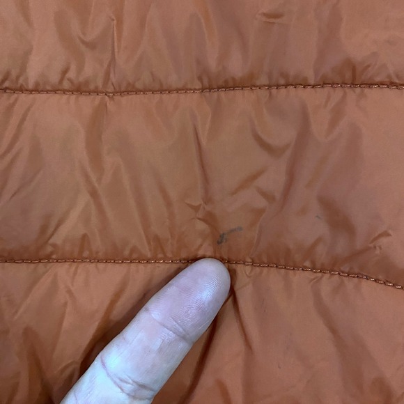 Johnnie O Hudson Quilted Vest Mens Large Puffer Full Zip Nylon golf Harvest - Picture 4 of 12